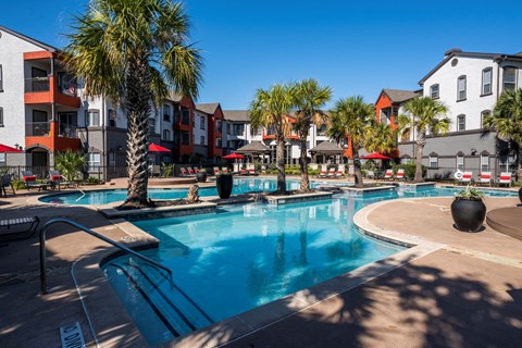 Stunning Pool Views  located at Retreat at Steeplechase in Houston, TX 77065